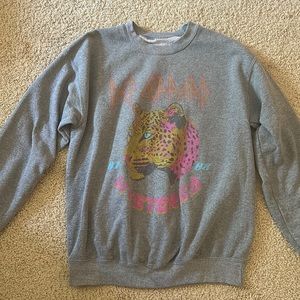 Def Leopard crewneck